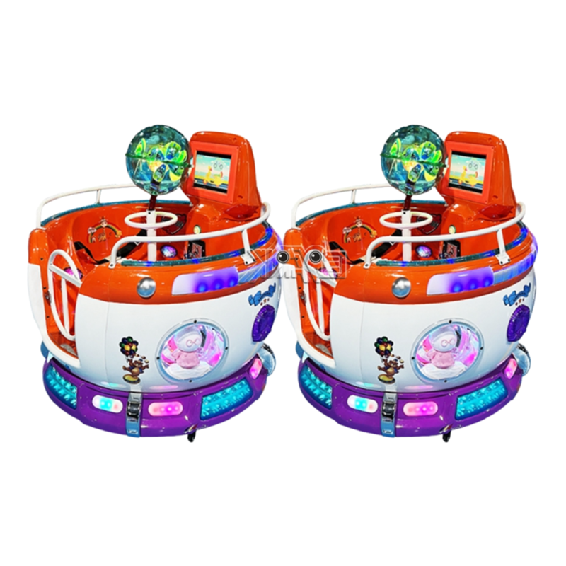 Best Price Kids Entertainment Revolving Cup MP5 Game Machine For Amusement Parks