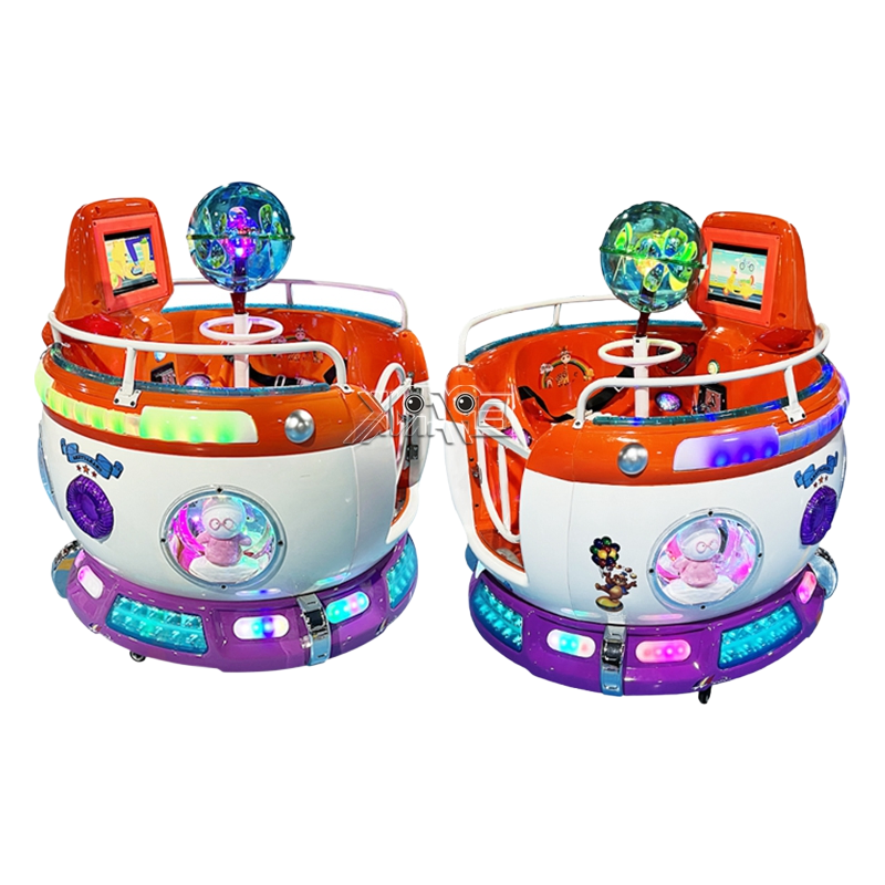 Best Price Kids Entertainment Revolving Cup MP5 Game Machine For Amusement Parks