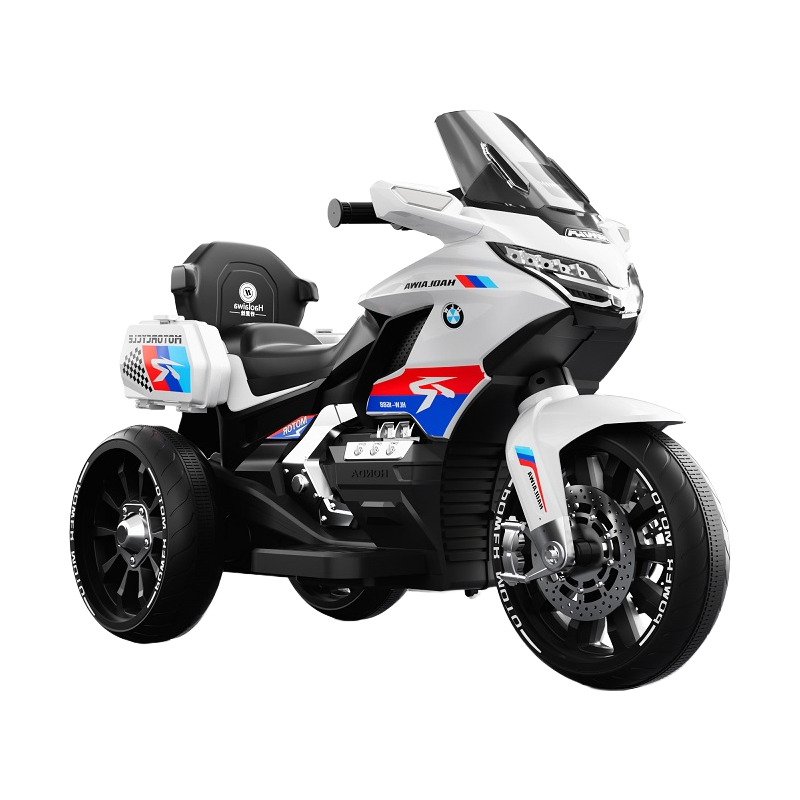 Custom Electric Ride On Toy Motorcycle 6V Battery Powered for Children 3-8 Years Old