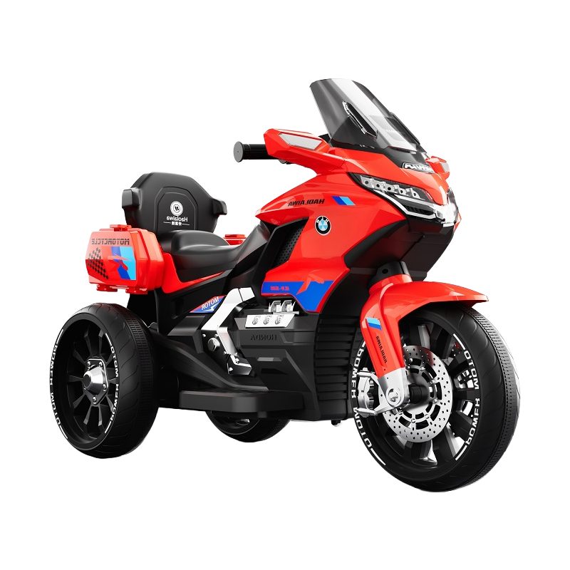 Custom Electric Ride On Toy Motorcycle 6V Battery Powered for Children 3-8 Years Old