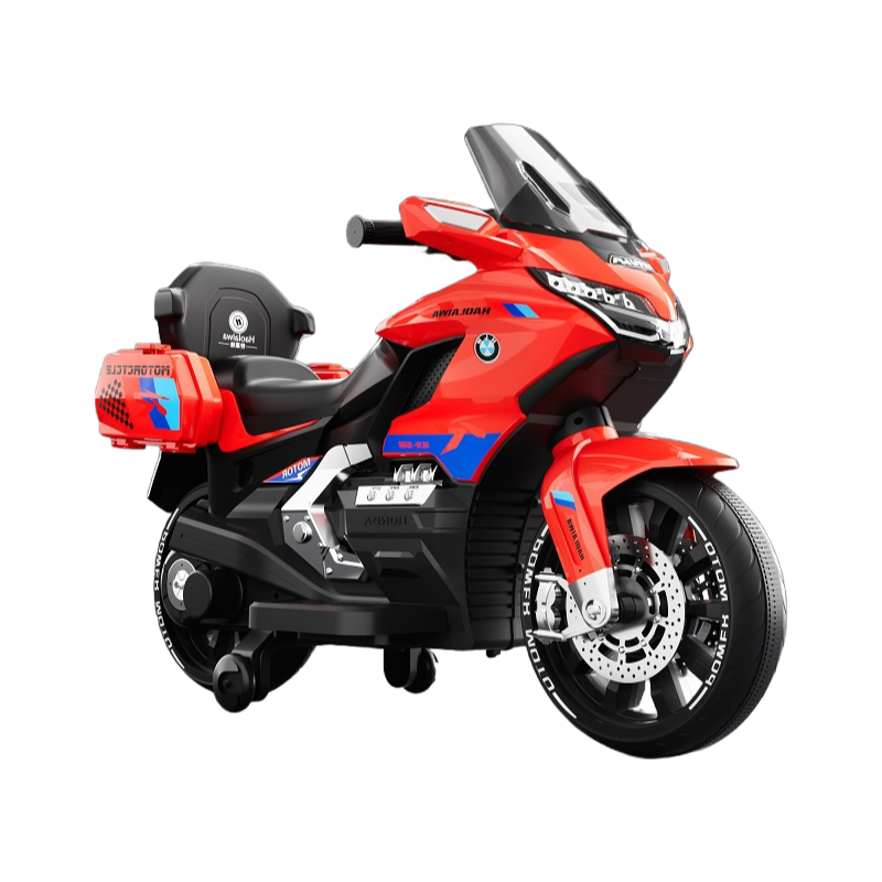 Custom Electric Ride On Toy Motorcycle 6V Battery Powered for Children 3-8 Years Old