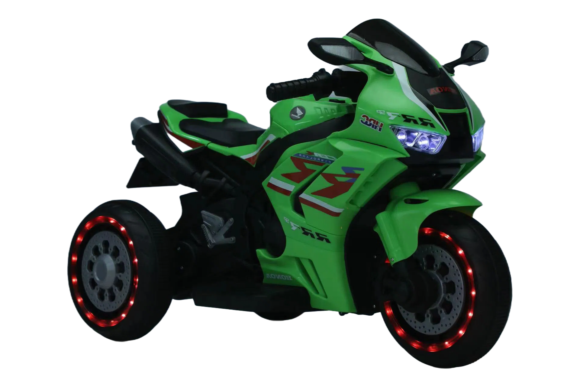 Wholesale High-Quality Children's Electric Toy Car with 6V7 Battery and Colorful Luminous Wheels