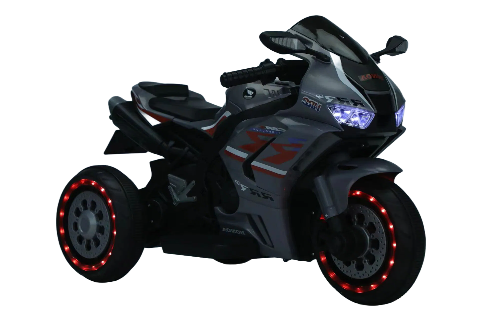 Wholesale High-Quality Children's Electric Toy Car with 6V7 Battery and Colorful Luminous Wheels