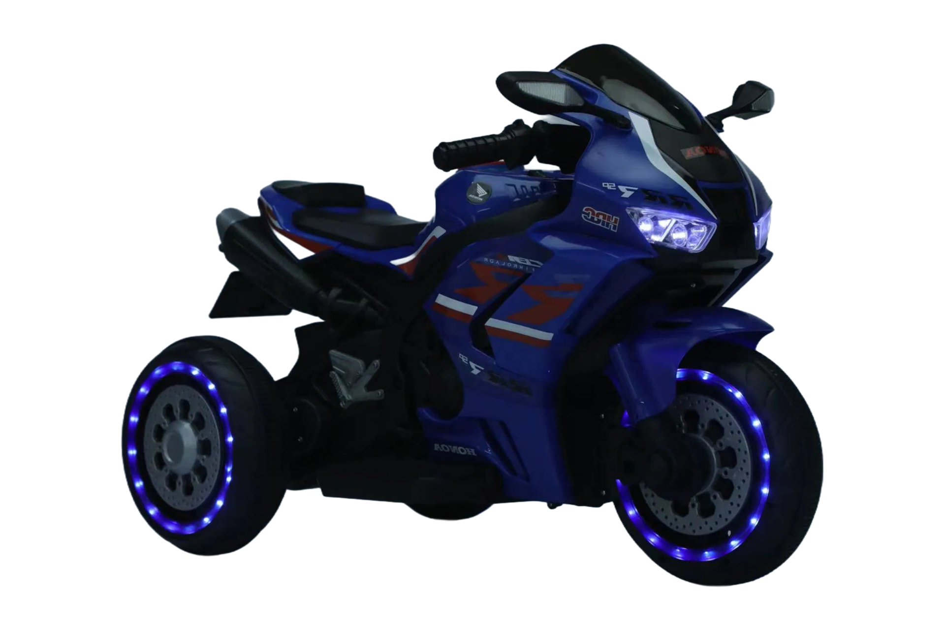 Wholesale High-Quality Children's Electric Toy Car with 6V7 Battery and Colorful Luminous Wheels
