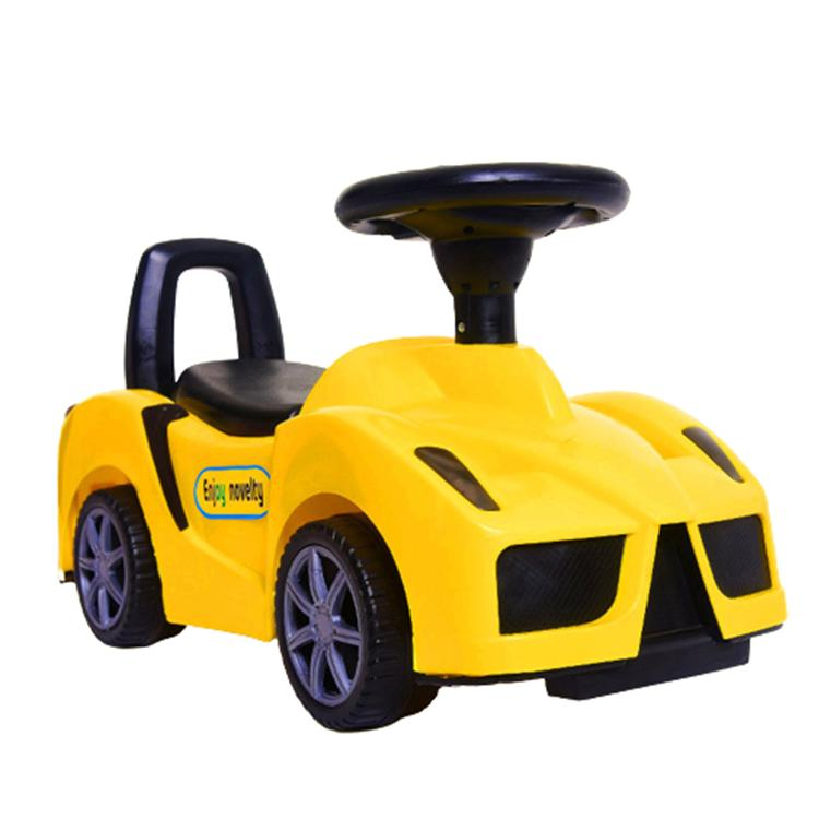 Orange Pedal Sliding Ride On Car No Battery Needed for Kids 3-8 Years Old