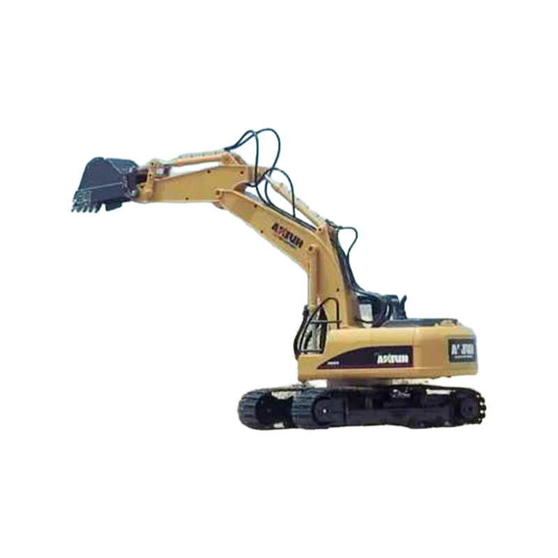 1:50 Scale Die-Cast Metal Excavator Toy for Kids - Yellow Construction Vehicle Model ZHL1710