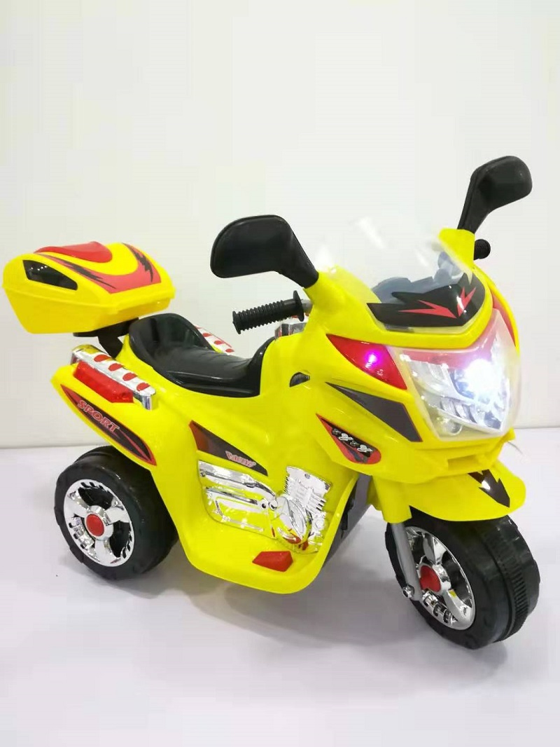 High Quality Ride On Toy Motorcycle for Kids 3-8 Years Old with LED Lights and Music