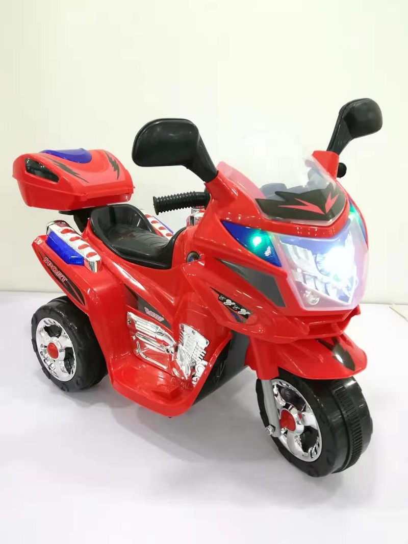 High Quality Ride On Toy Motorcycle for Kids 3-8 Years Old with LED Lights and Music