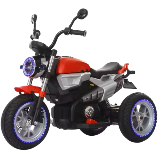 LY-JY05 Kids Electric Motorcycle 6V5AH Battery Powered Ride-On Toy for Children 3-8 Years