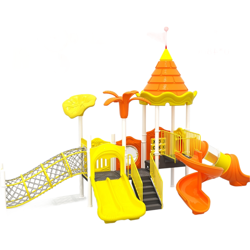 Customized Colorful Outdoor Playground Slide for Kids Ages 3-12 Years