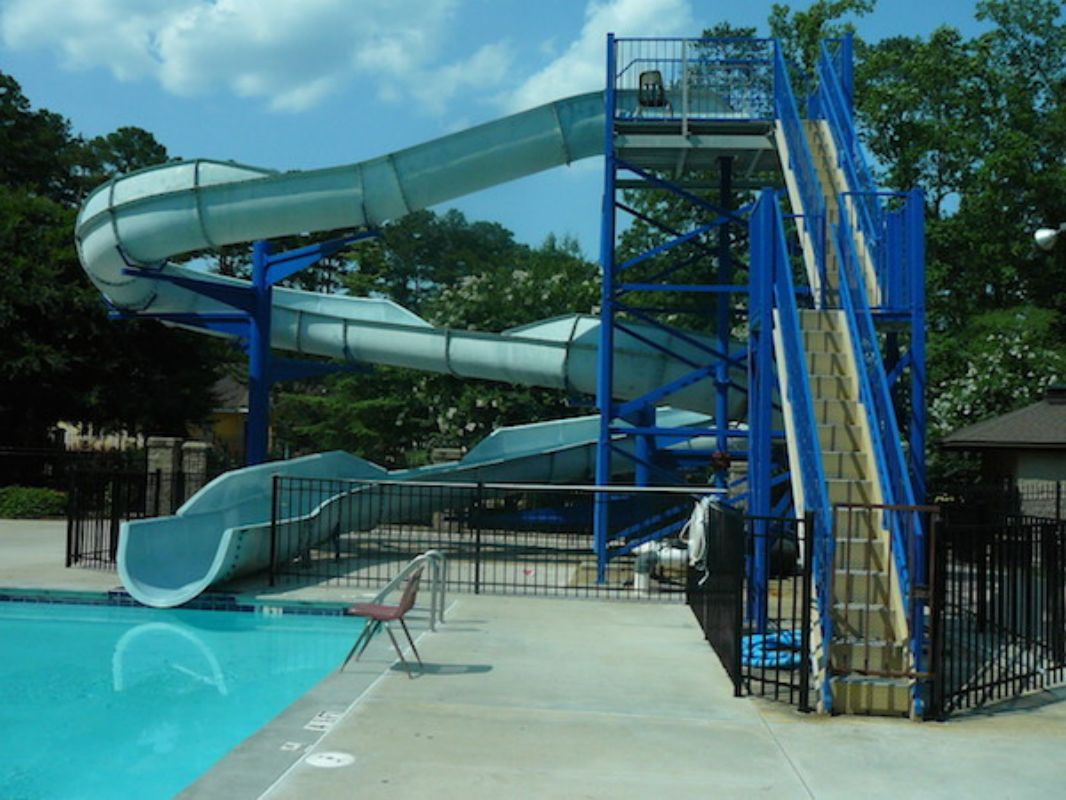 Custom Commercial Water Slides for Water Parks - High Quality Fiberglass Construction