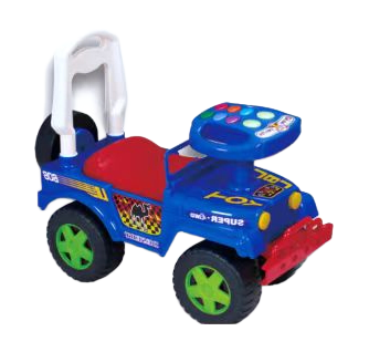 Factory Direct Supply Blue Plastic Kids Toy Car with Medium Weight 2-4 Kg