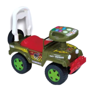 Factory Direct Supply Blue Plastic Kids Toy Car with Medium Weight 2-4 Kg