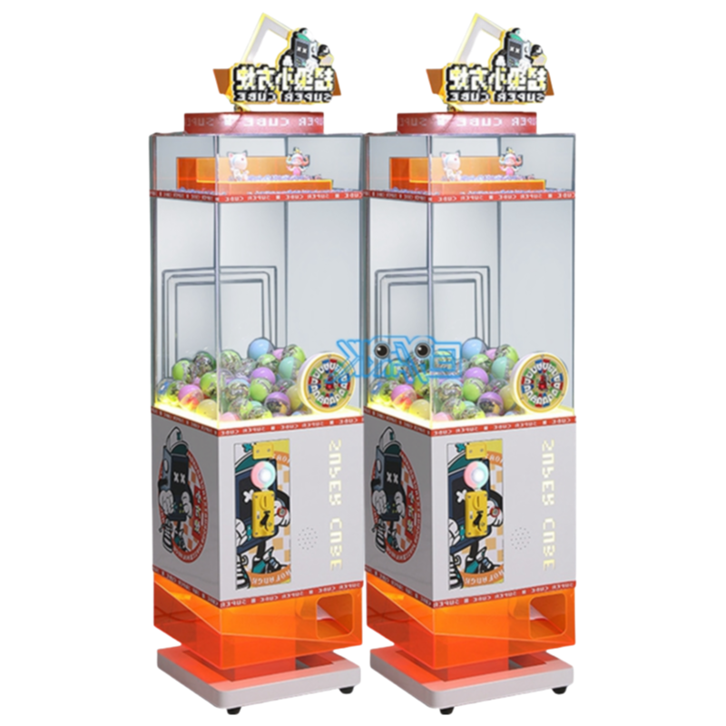 Wholesale Super Cube Capsule Toy Vending Game Machine for Amusement Parks