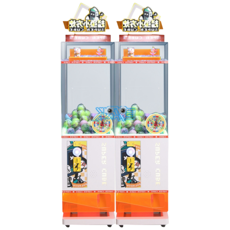 Wholesale Super Cube Capsule Toy Vending Game Machine for Amusement Parks