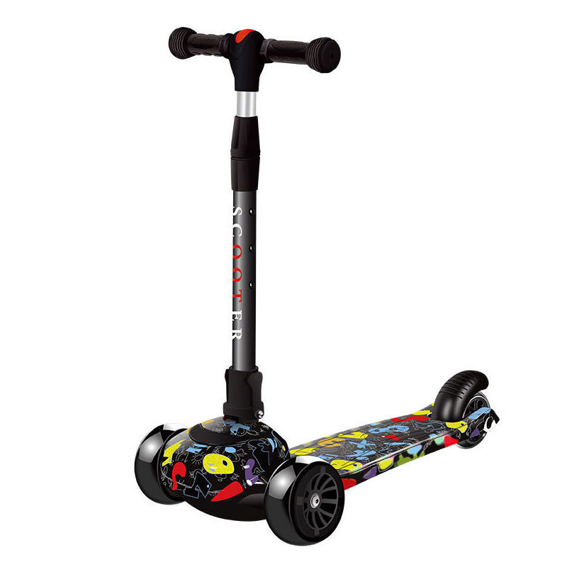 Wholesale Foldable Aluminum & Plastic Children Scooter for Indoor Outdoor Use