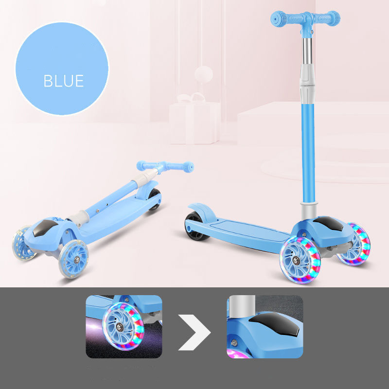 Wholesale Foldable Aluminum & Plastic Children Scooter for Indoor Outdoor Use