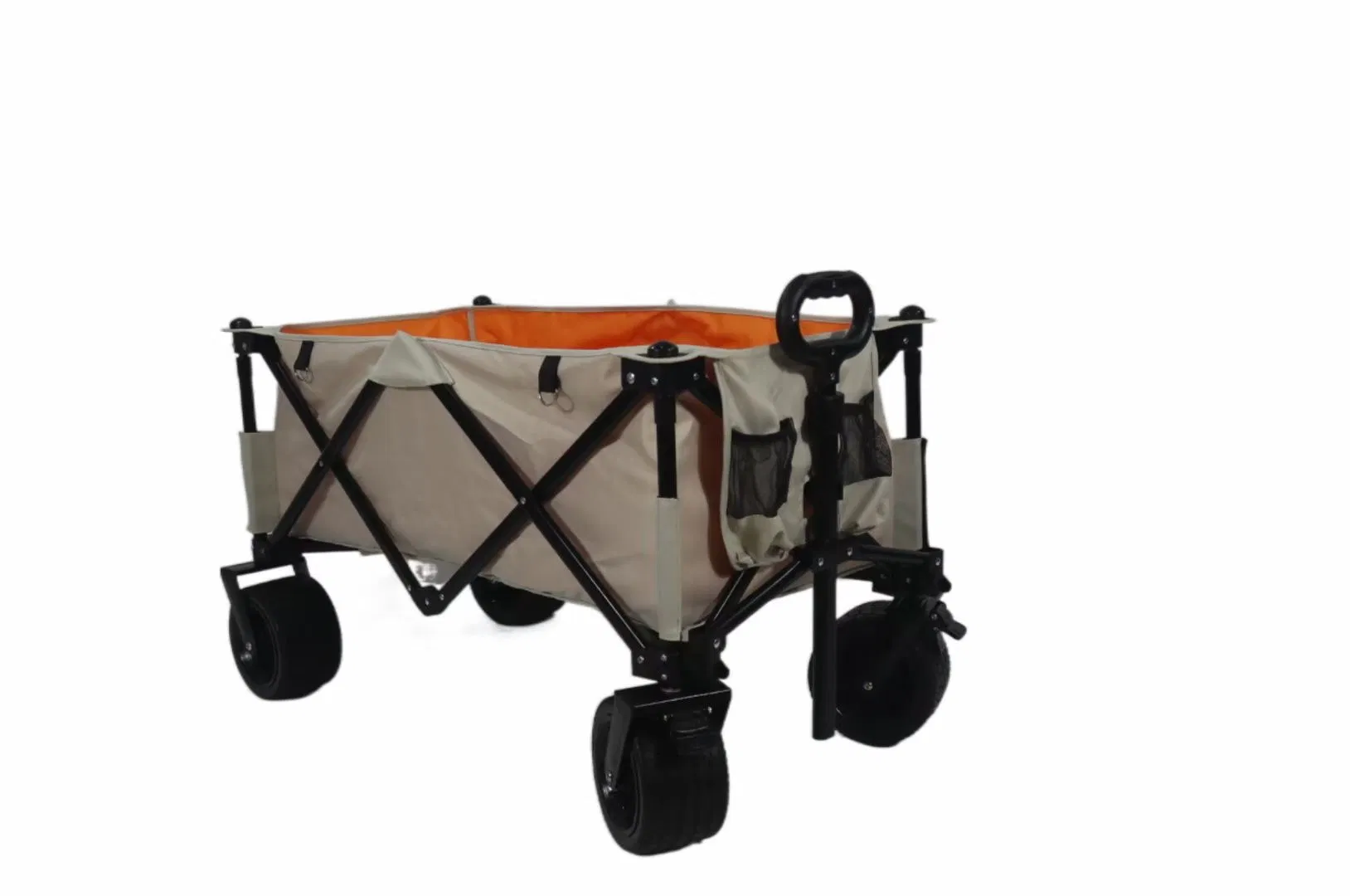 Industrial Grade 600D Oxford Fabric Folding Shopping Cart - Manufacturer Direct