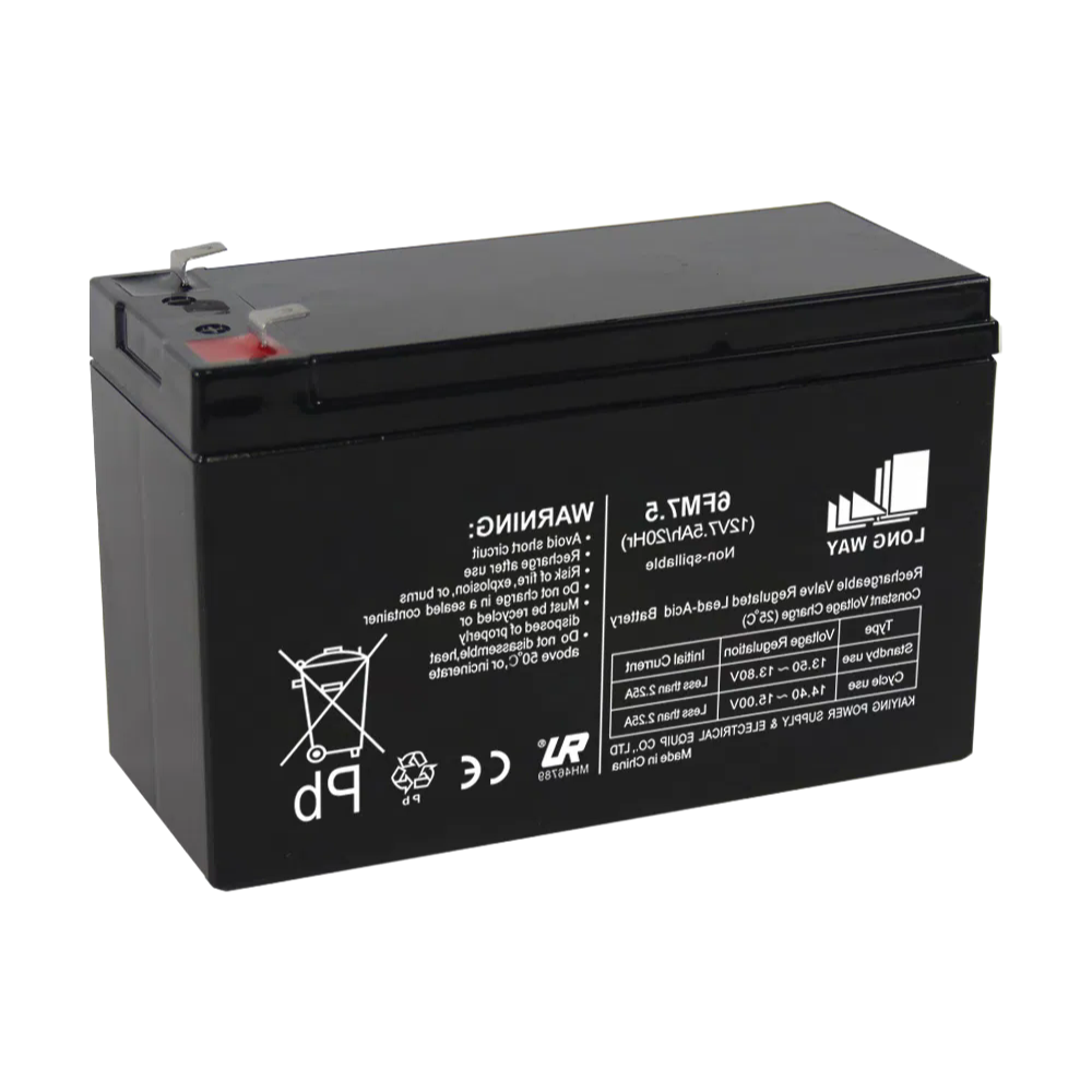 12V 7.5Ah Deep Cycle Lead Acid Battery for Electric Ride On Cars and Scooters