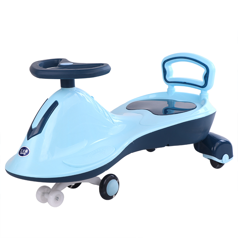 2024 New Swing Kids Twist Car - Safe Plastic Ride-On Toy for Children 3-8 Years