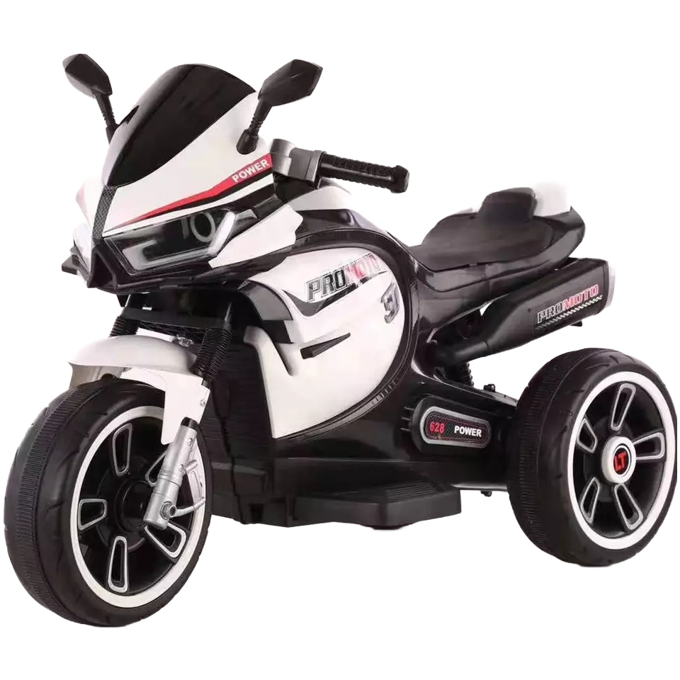 6V7Ah Rechargeable Kids Electric Motorcycle with Leather Seat - Wholesale Manufacturer