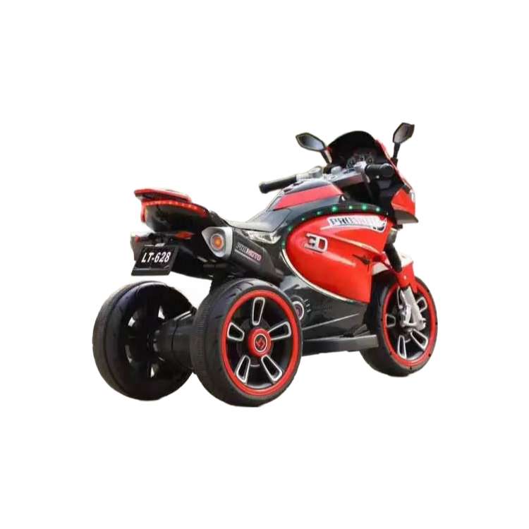 6V7Ah Rechargeable Kids Electric Motorcycle with Leather Seat - Wholesale Manufacturer