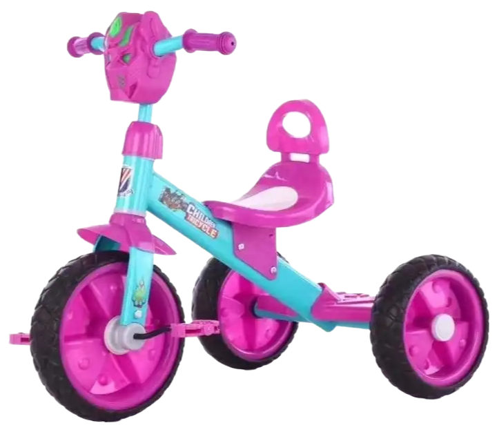 Premium Kids Tricycle with Foot Pedals - Custom Logo 3 Wheel Ride-On Bike for Toddlers 2-6 Years