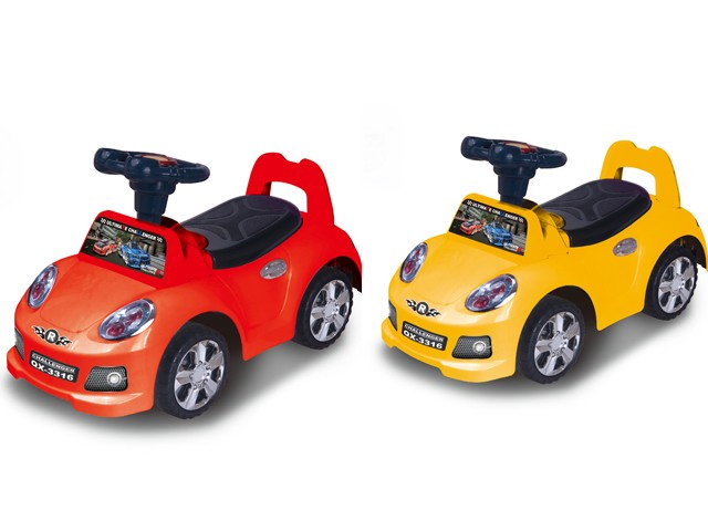Kids Twist Swing Car with Music - Outdoor Sports Ride-On Toy for Children 3-8 Years