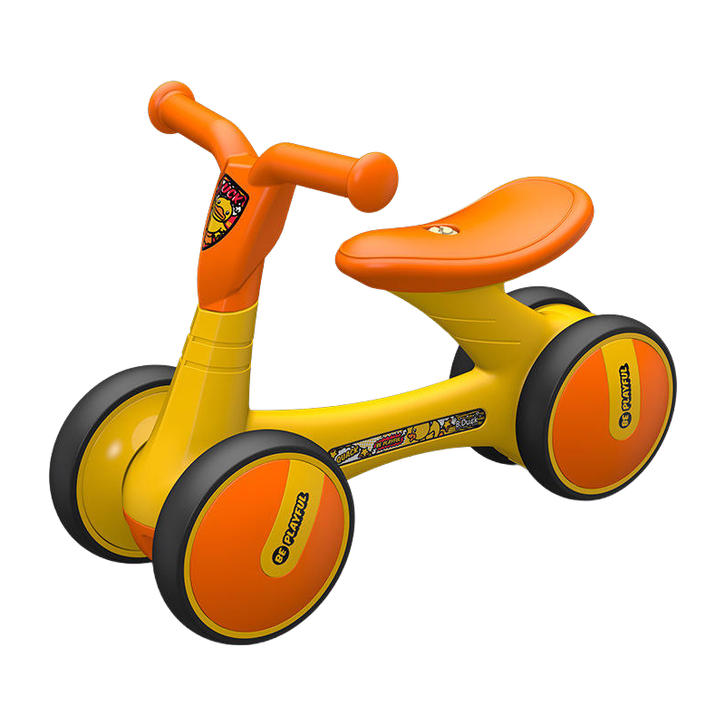 Little Yellow Duck Toddler Balance Scooter - 1-3 Years Old Kids Twisting Bike with CE Certification