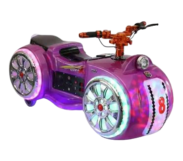 Kids Electric Motorcycle Arcade Game Machine - Outdoor Toy Car with 300W Motor for Amusement Parks