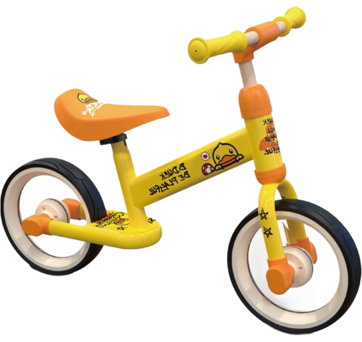 Customizable Kids Push Bike with Carbon Steel Frame and 50kg Load Capacity