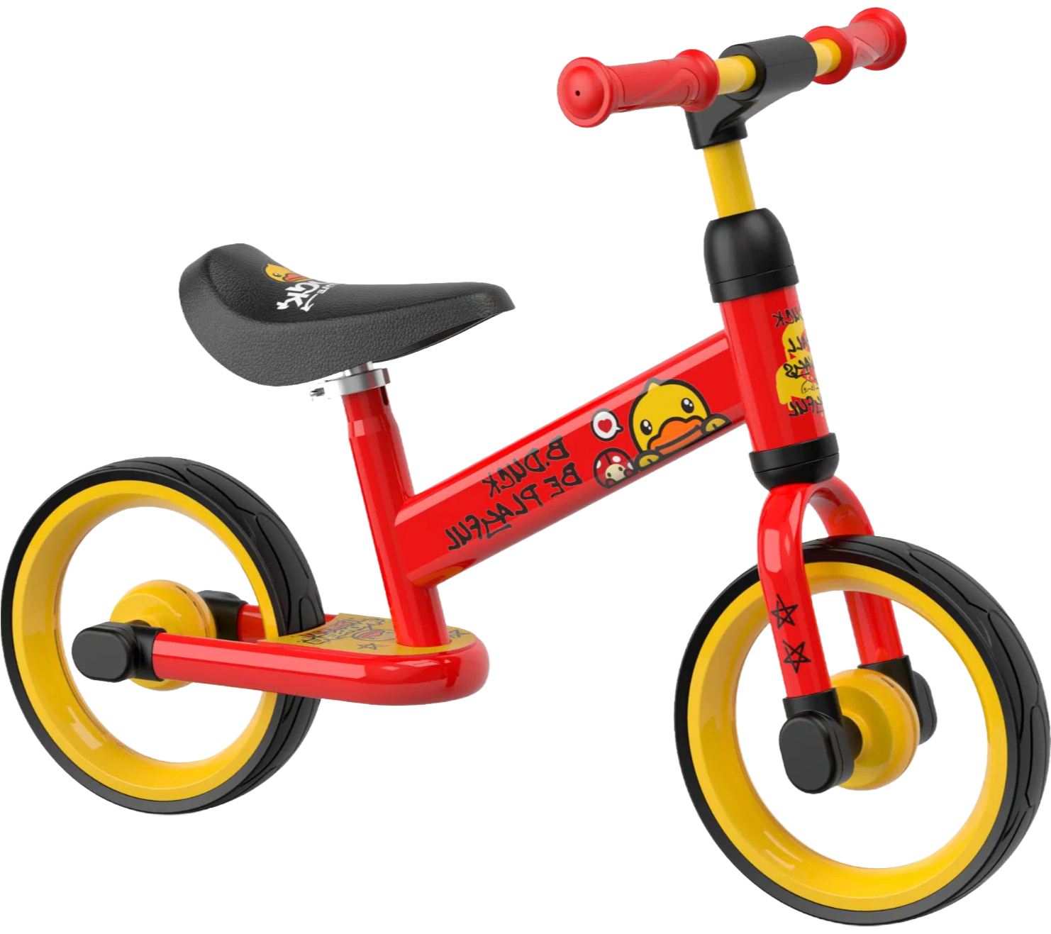 Customizable Kids Push Bike with Carbon Steel Frame and 50kg Load Capacity