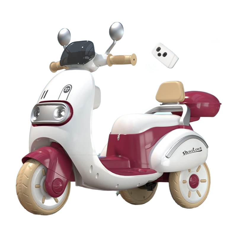 ST-616 Kids Electric Motorcycle - 3 Wheel Ride-On Toy for Outdoor Activities
