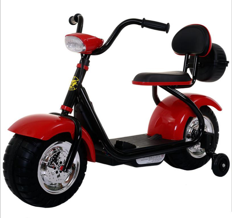 Kids Electric Motorcycle with Remote Control - 6V 4AH Battery Powered Ride-On Toy for Ages 3-7 Years