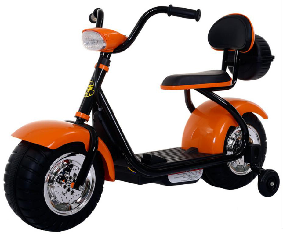 Kids Electric Motorcycle with Remote Control - 6V 4AH Battery Powered Ride-On Toy for Ages 3-7 Years