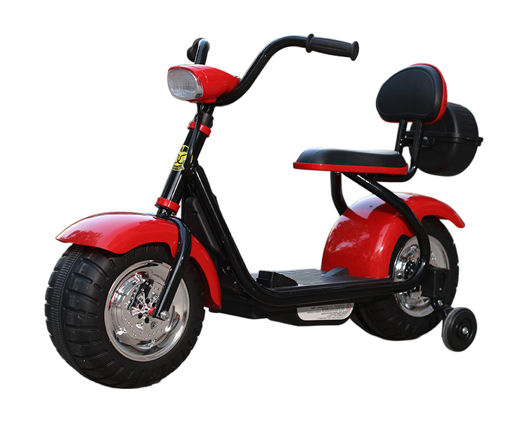 Kids Electric Motorcycle with Remote Control - 6V 4AH Battery Powered Ride-On Toy for Ages 3-7 Years