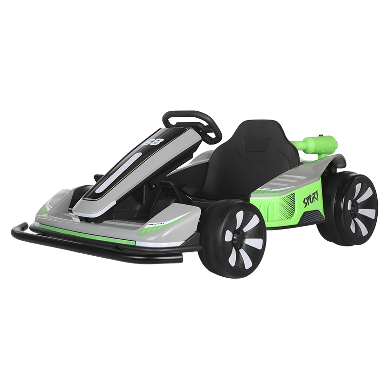 12V Kids Electric Drift Racing Car with Bluetooth Remote Control - AT-F1 Model