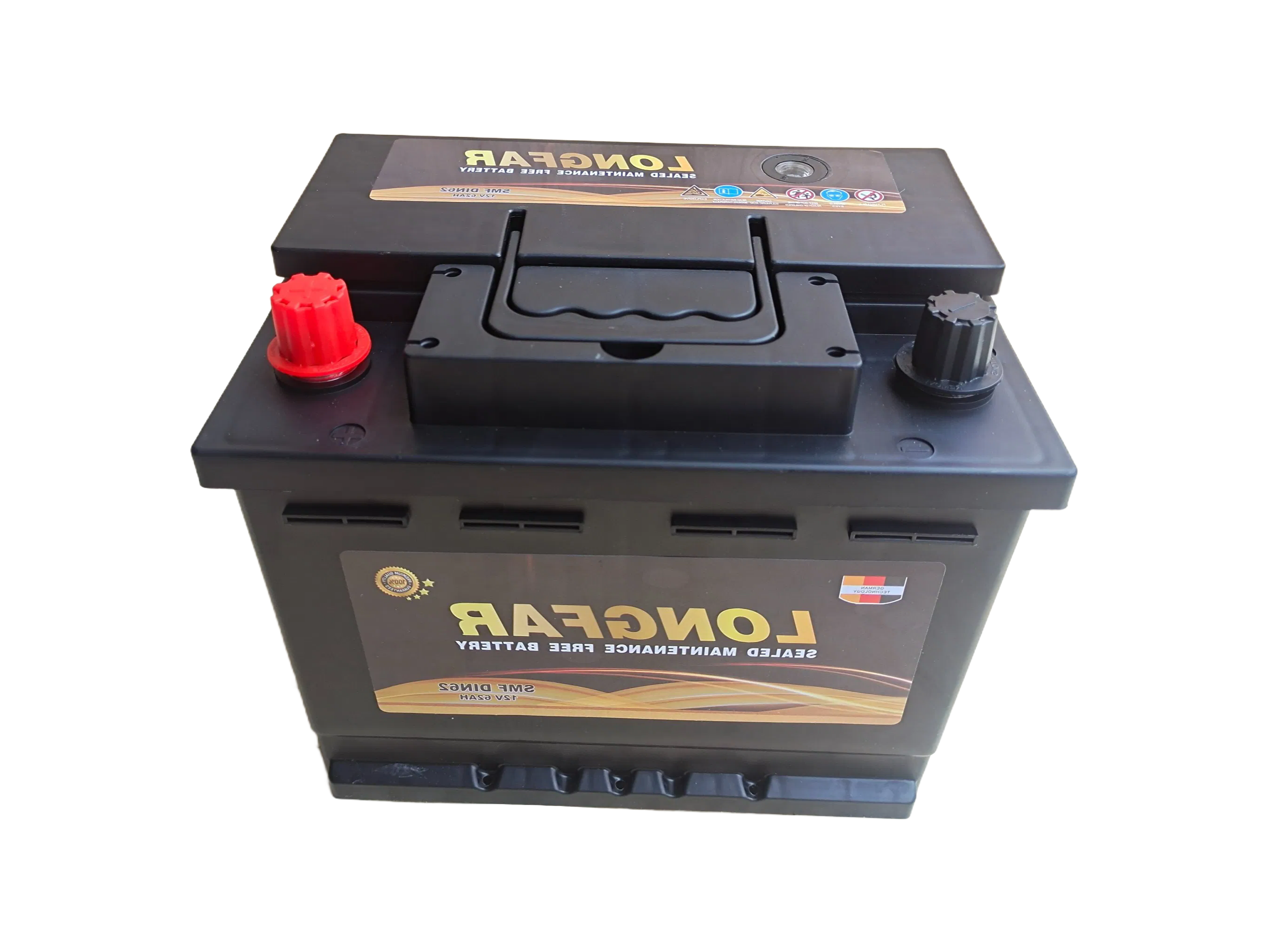 Wholesale MF46B24L Maintenance Free Battery 12V Square Acid Car Battery Supplier