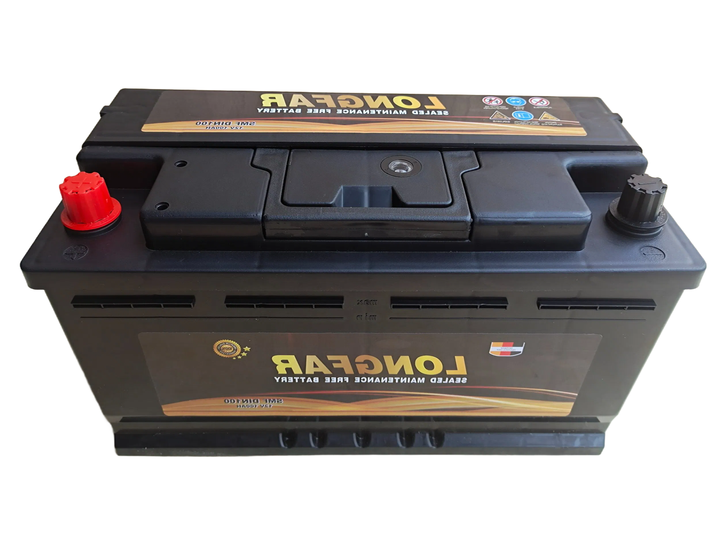 Wholesale MF46B24L Maintenance Free Battery 12V Square Acid Car Battery Supplier