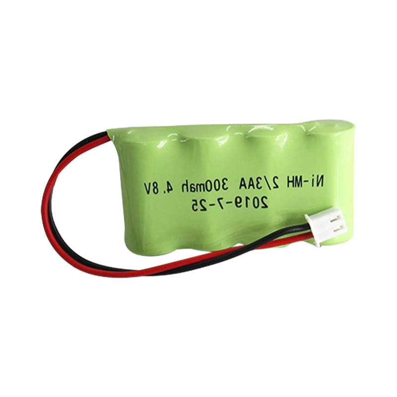 Factory Direct NiMH 2/3AA 300mAh 4.8V Rechargeable Battery Pack with CE Certification
