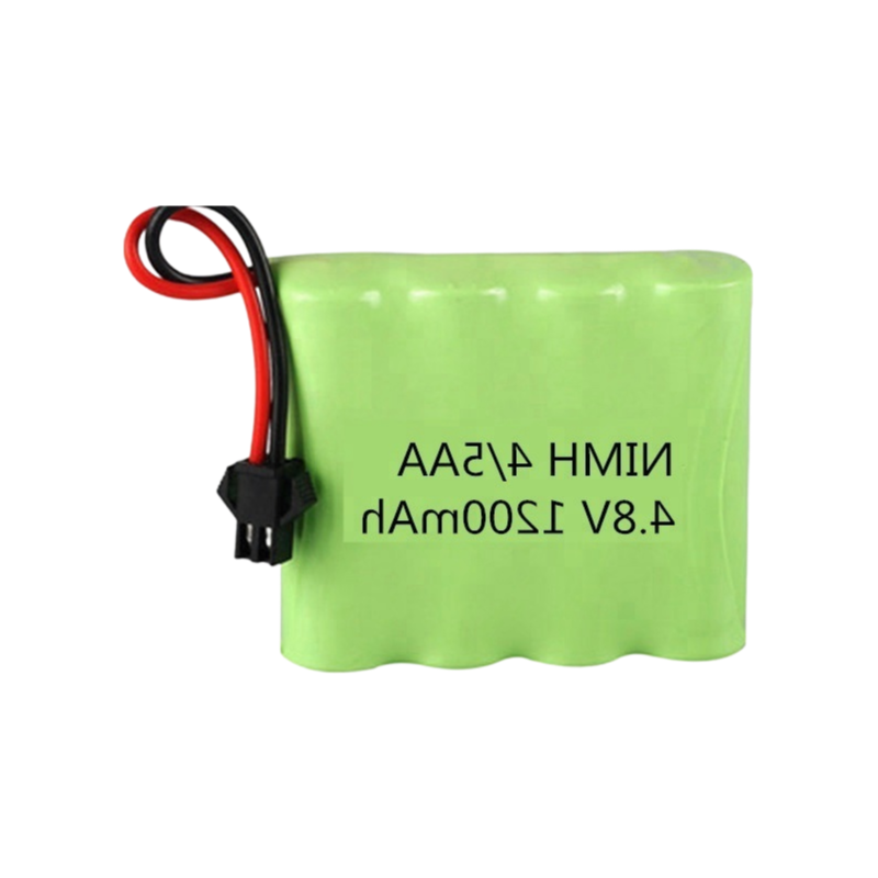 Factory Direct NiMH 2/3AA 300mAh 4.8V Rechargeable Battery Pack with CE Certification