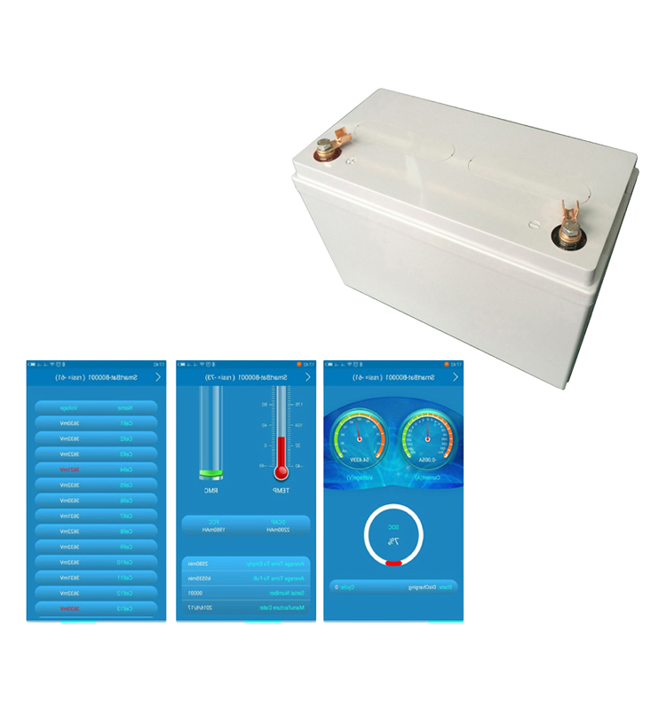 36V 50Ah Lithium Battery Pack for Solar Energy Storage with Bluetooth APP Monitoring