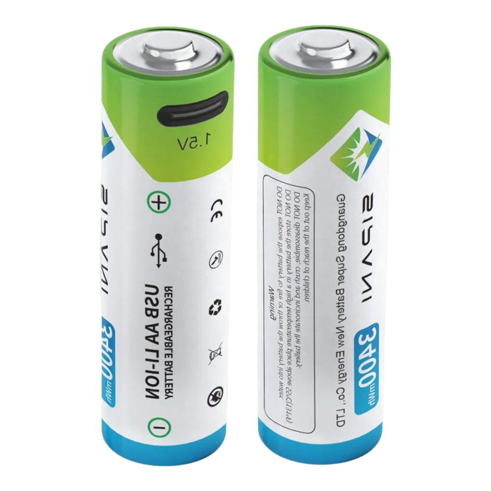 SIPANI 1.5V Rechargeable Lithium Ion AA AAA Batteries for Consumer Electronics and Toys
