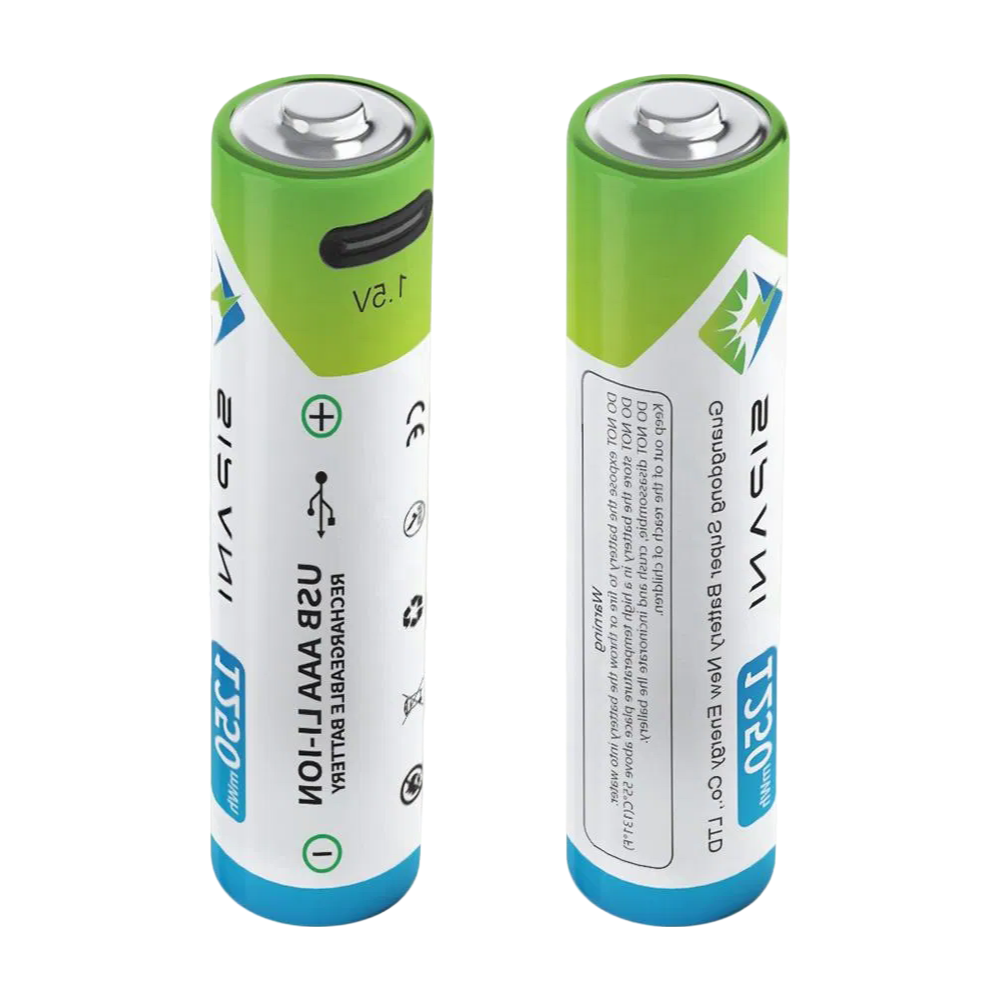 SIPANI 1.5V Rechargeable Lithium Ion AA AAA Batteries for Consumer Electronics and Toys