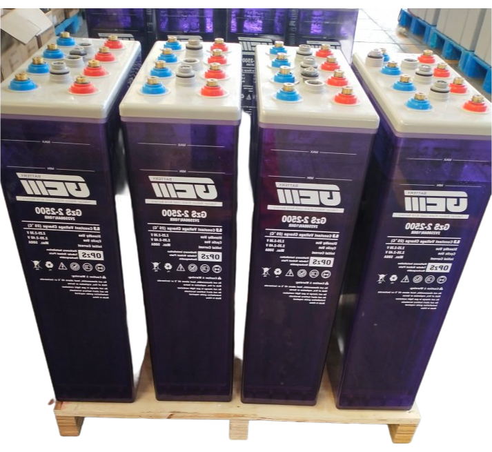 GzS Series 2V Tubular Lead Acid Batteries for Solar Power Systems - 20 Year Lifespan