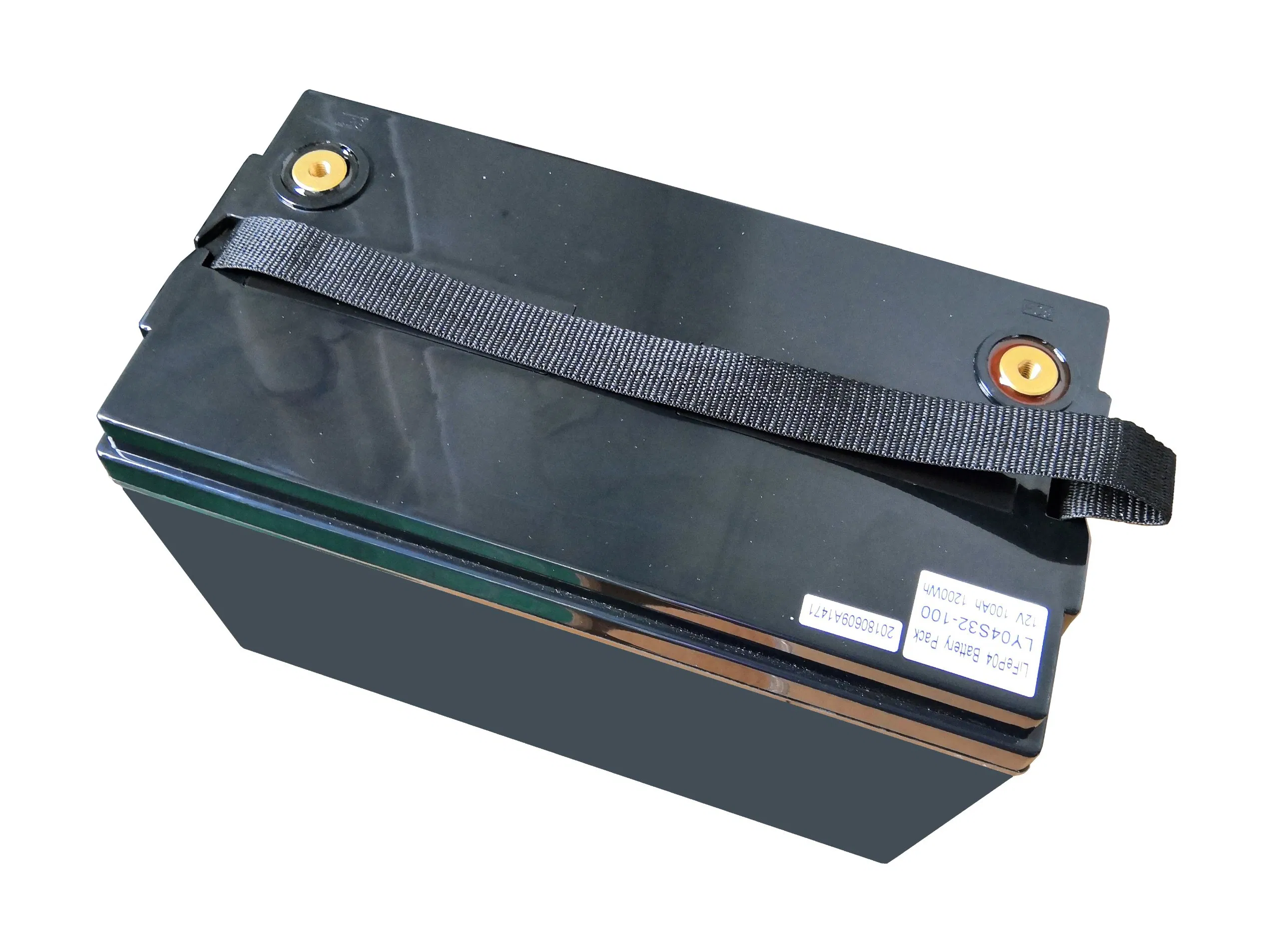 Custom OEM LiFePO4 Battery 12V 100Ah with Bluetooth Monitoring Function