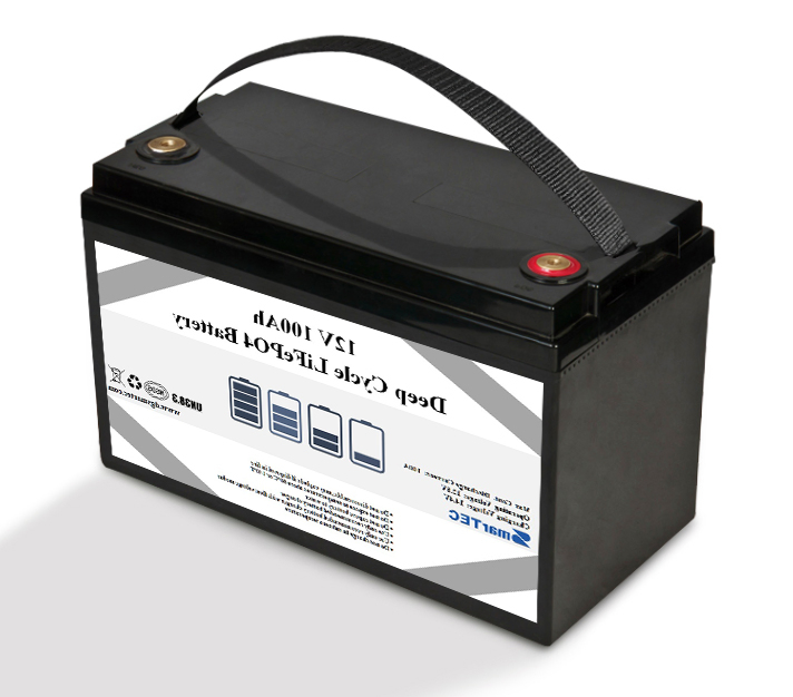 Custom OEM LiFePO4 Battery 12V 100Ah with Bluetooth Monitoring Function