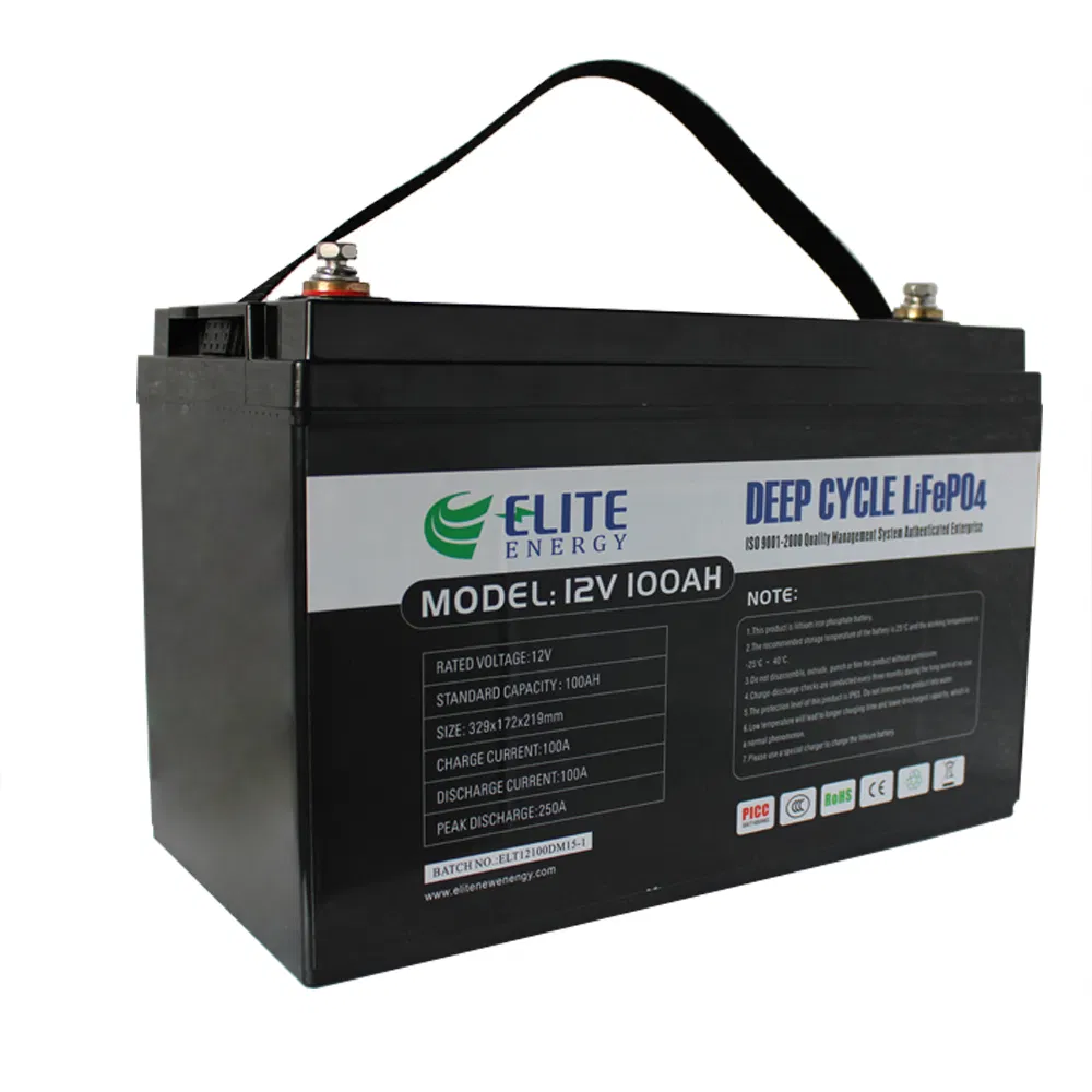 IP54 Rated 1280Wh Lithium Battery 12V - CE/UN38.3 Certified for Industrial Applications