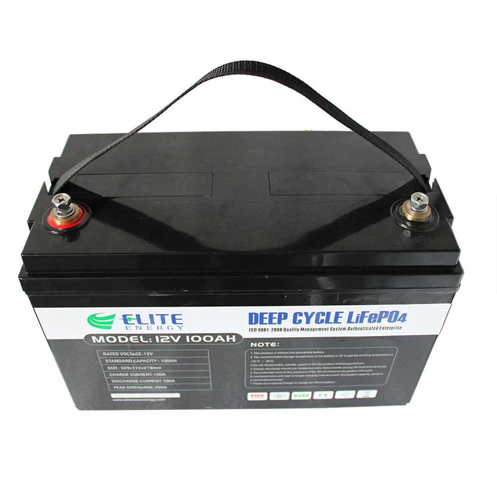 IP54 Rated 1280Wh Lithium Battery 12V - CE/UN38.3 Certified for Industrial Applications