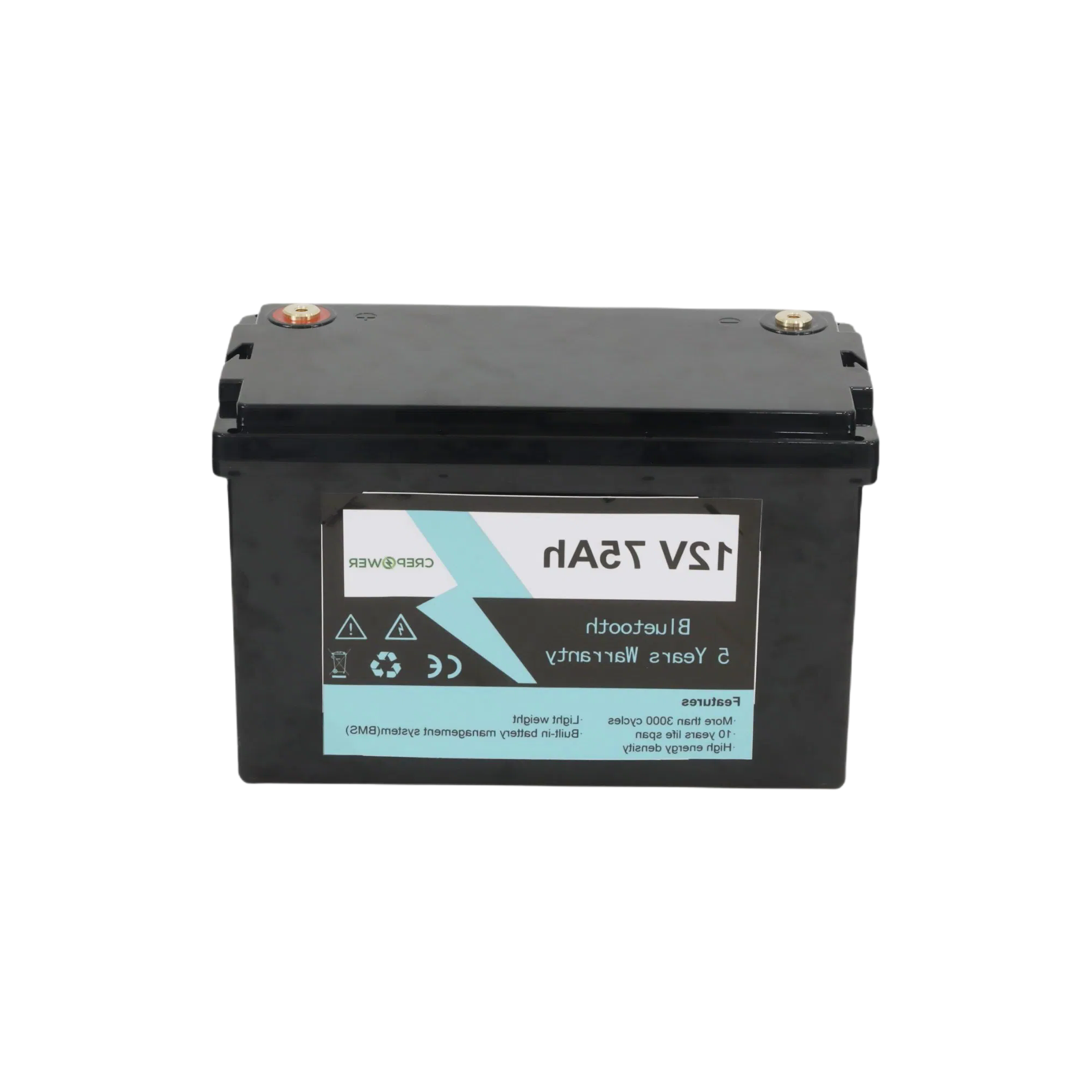 High Quality 12V 100Ah Deep Cycle Battery for Solar/Off-Grid Applications